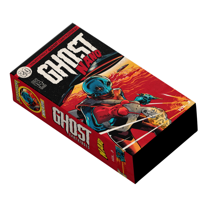 Box of 20 Ghost Nano Needle Cartridges Tight Liners Long Taper