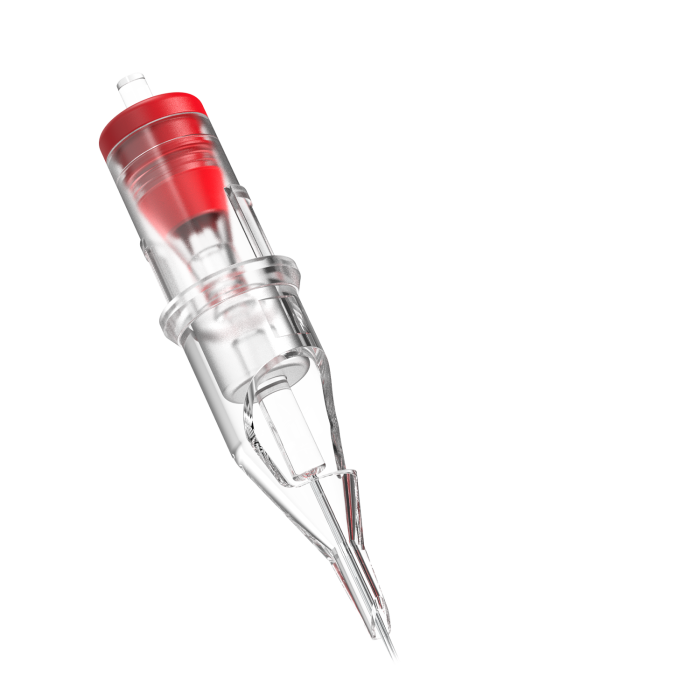 Box mit 20 Ghost Nano Nadelmodulen - Round Liner Long Taper