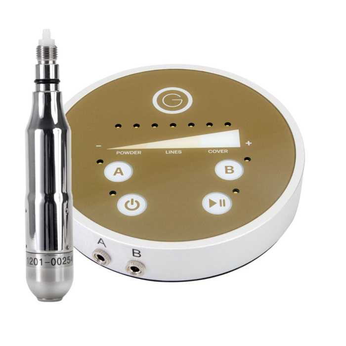 Goldeneye Multitalent Netzteil + Dermograph Classic Handstück