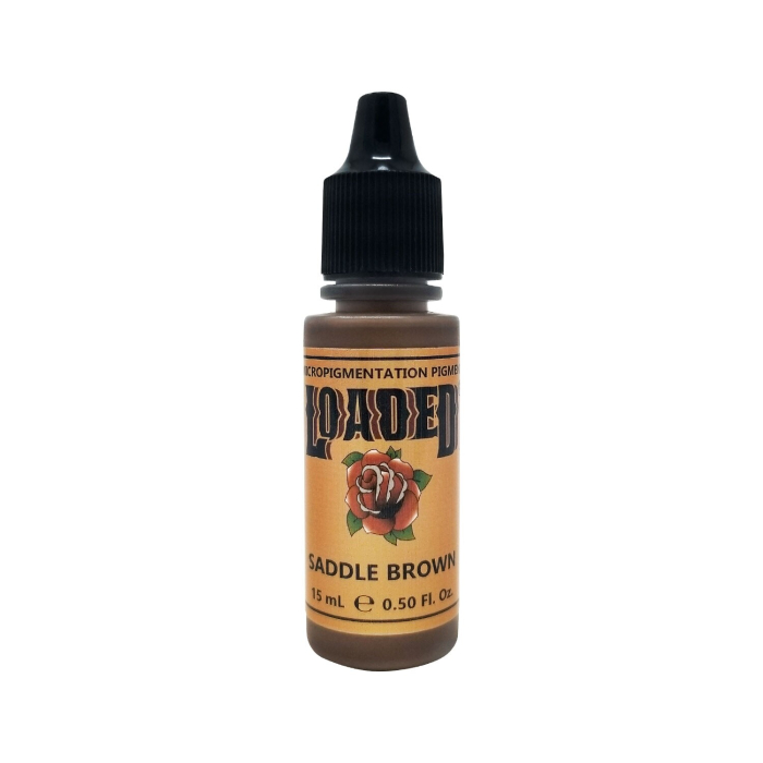 Loaded by Li Pigments - Saddle Brown, 15 ml