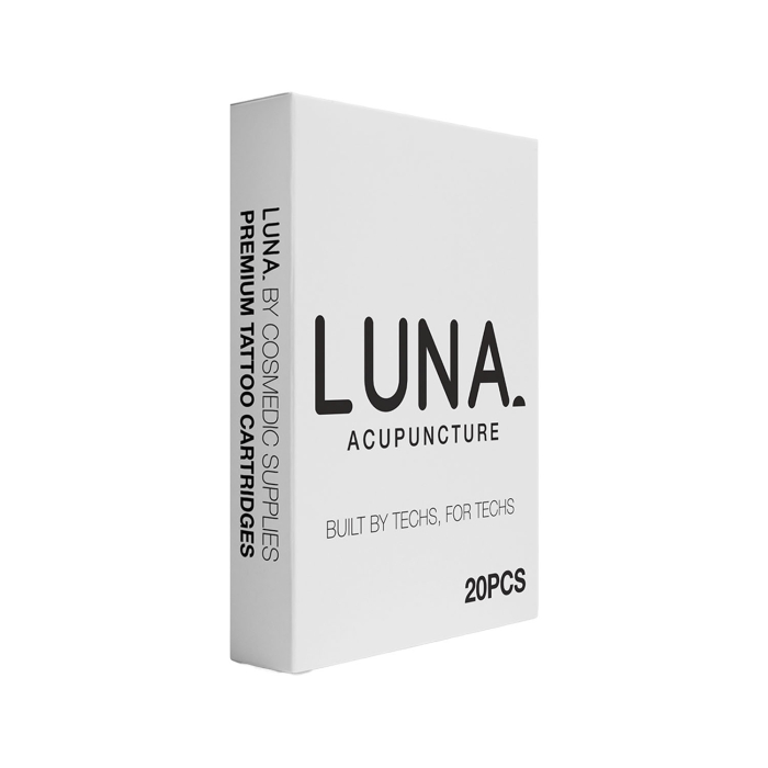 Luna Acupuncture Cartridges - Curved Round Magnum Medium Taper, Box of 20