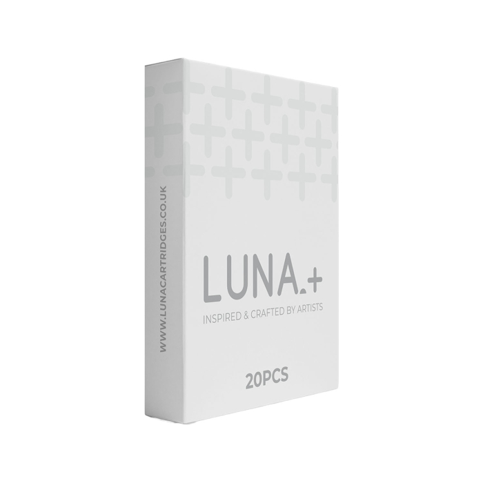 Luna PLUS Cartridges - Curved Round Magnum Long Taper, Box of 20