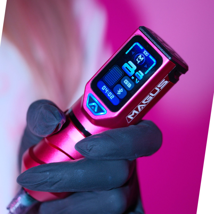 Magus Kabellose Tattoomaschine - Pink