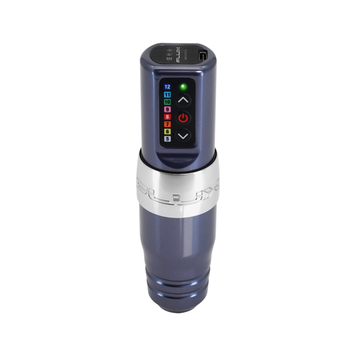 Microbeau Spektra Flux S Tattoo Machine with Additional PowerBolt - Gunmetal