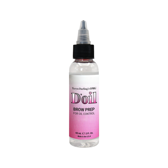 OMG D'oil - Öl zur Kontrolle von Talg und zur Pigmentvorbereitung vor der Behandlung für PMU-KünstlerInnen - 60 ml