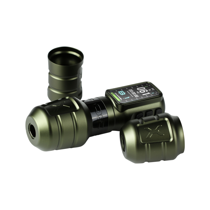 Ozer X Channel Wireless Tattoo Machine - Green