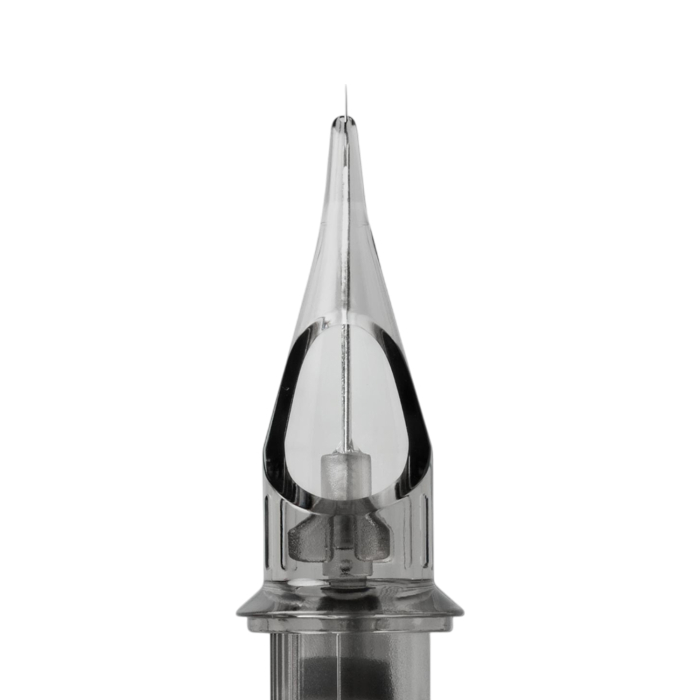 Box mit 20 Peak Quartz Nadelmodulen - Round Liner - Long Taper (5,5 mm)