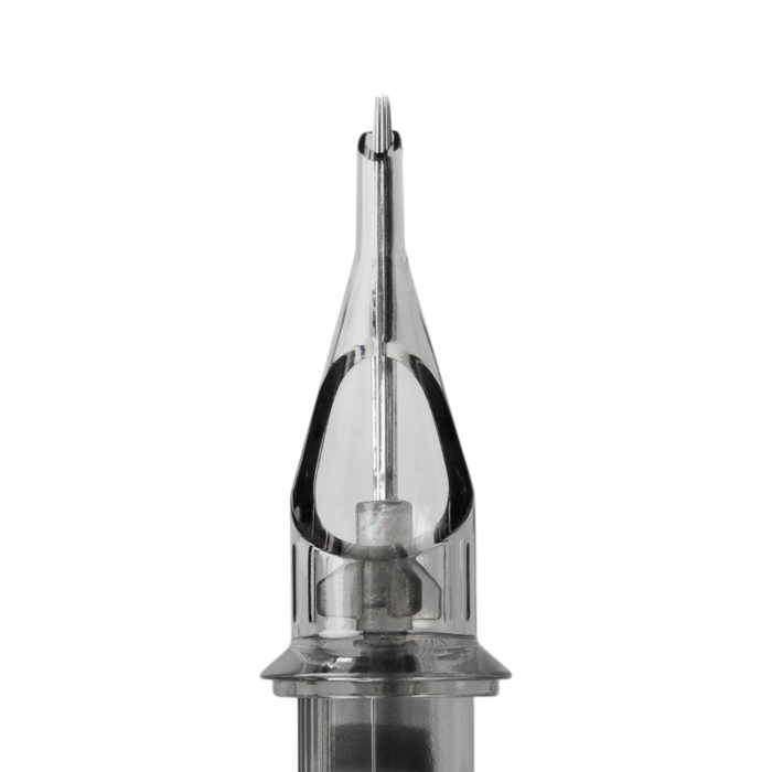 Box mit 20 Peak Quartz Nadelmodulen - Round Shader Short Taper (2 mm)