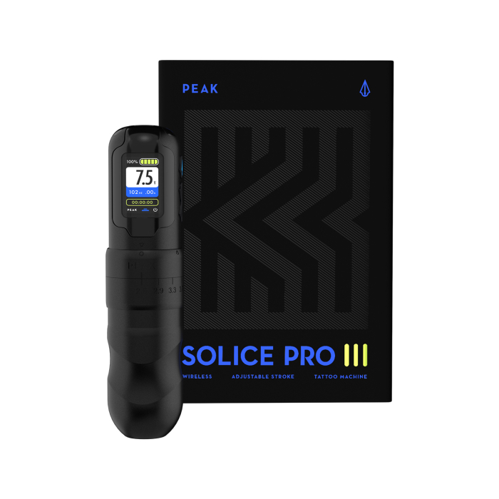 Peak Solice Pro V3 Pen-Tattoomaschine - Schwarz