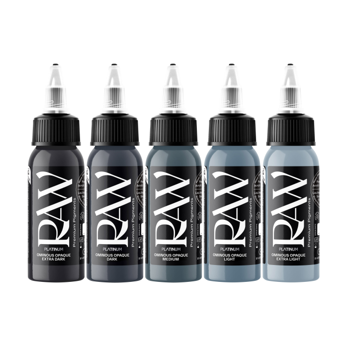 Raw Ink - Ominous Opaques Set - 5x 30ml