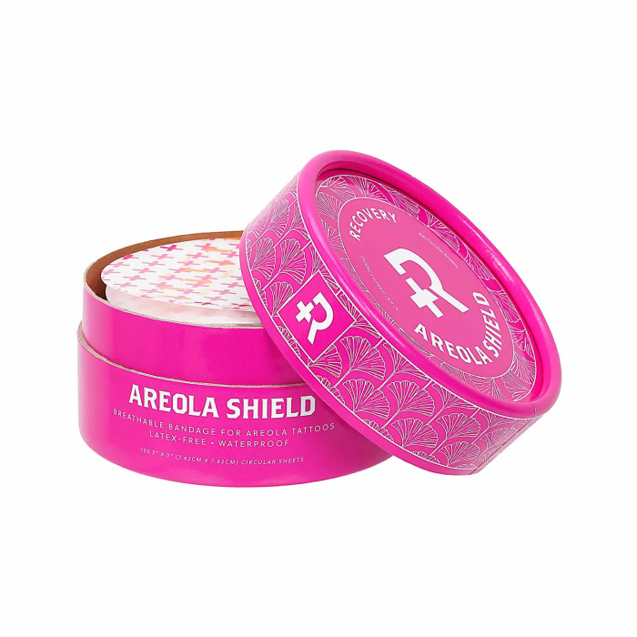 Recovery Areola shield - Tattoo Schutzfolie - 7,6 cm