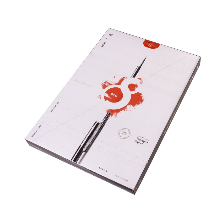 S8 Red Tattoo Schablonenpapier, 100 Blatt (8,5 x 11 Zoll)