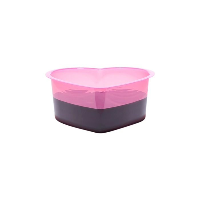 Saferly Spülbecher in Herzform - Pink - 150 ml (5 oz)