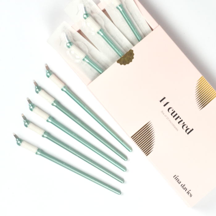 Tina Davies Microblades - 14 Curved, 10 St.