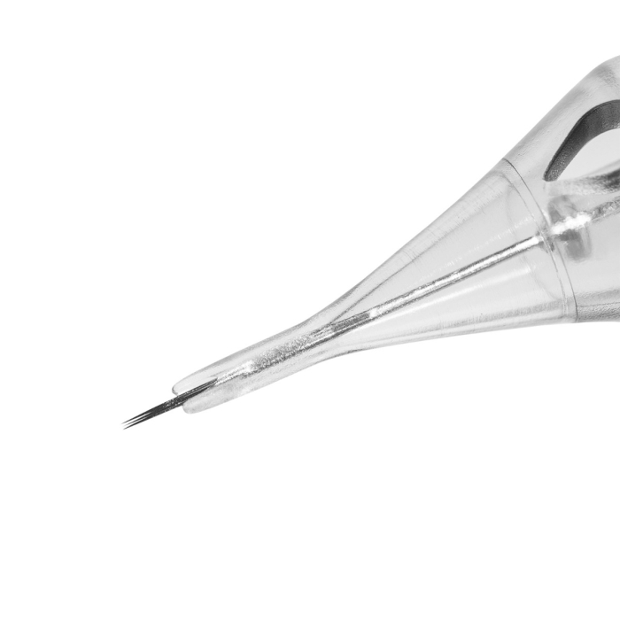 Tina Davies PIXL Nadelmodule Round Shader Long Taper - Box mit 10 Stück