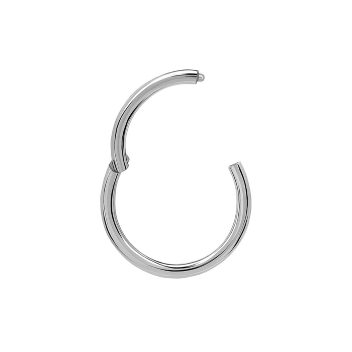 Tilum Einfacher Clicker-Ring aus 14-karätigem Gold