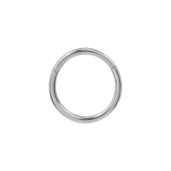 Tilum Einfacher Clicker-Ring aus 14-karätigem Gold