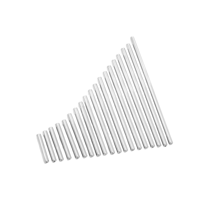 Tilum Gerader Barbell-Stab aus Titan ohne Gewinde