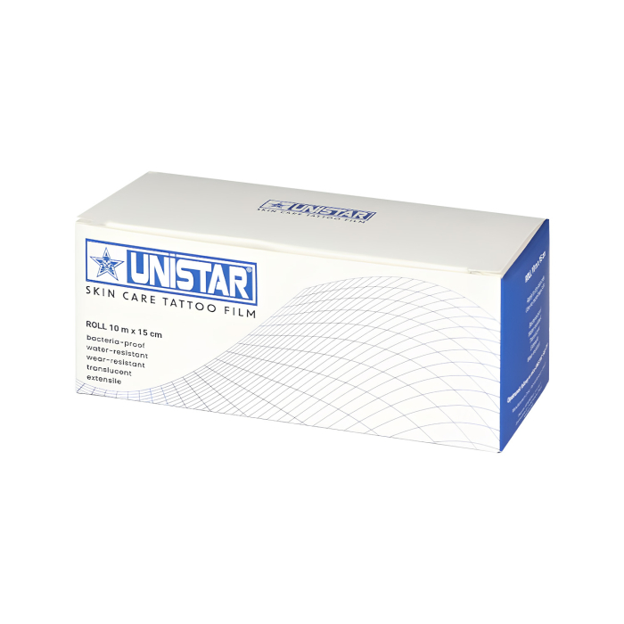 UNISTAR® Tattoo Schutzfolie - 15 cm x 10 m