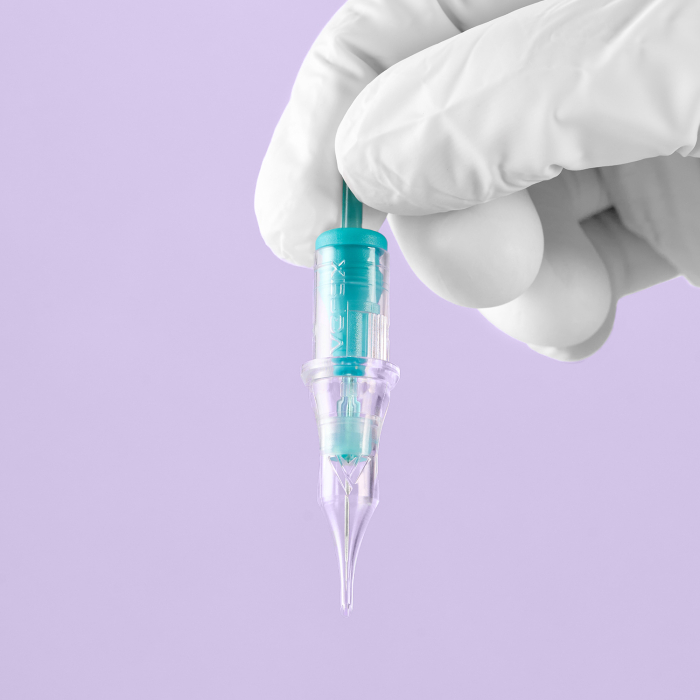 Box of 20 Vertix Academy Cartridges Round Shader Long Taper