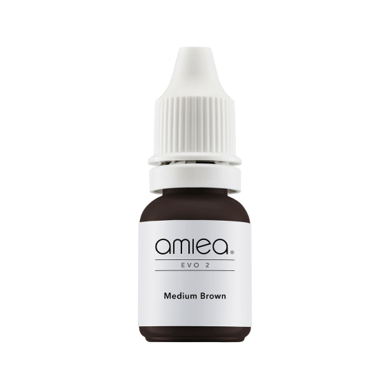 Amiea EVO2 PMU Pigment - Medium Brown 10ml (EU REACH Version)