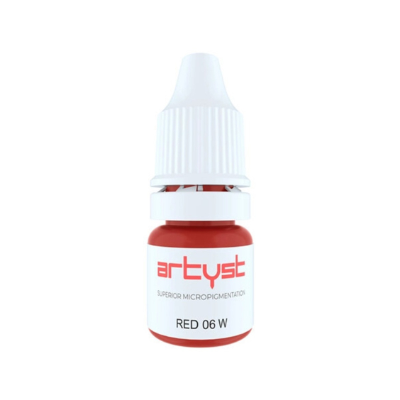 Artyst - PMU-Pigment f. Lippen - Red 06 W, 10 ml