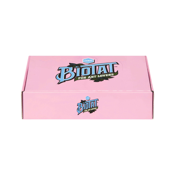 Box mit 12 BIOTAT Tattoo Candy Soft Butter 50ml Studio Display