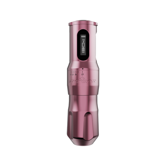 FK One Adjust Tattoo Maschine mit verstellbarem Hub- Pop Pink