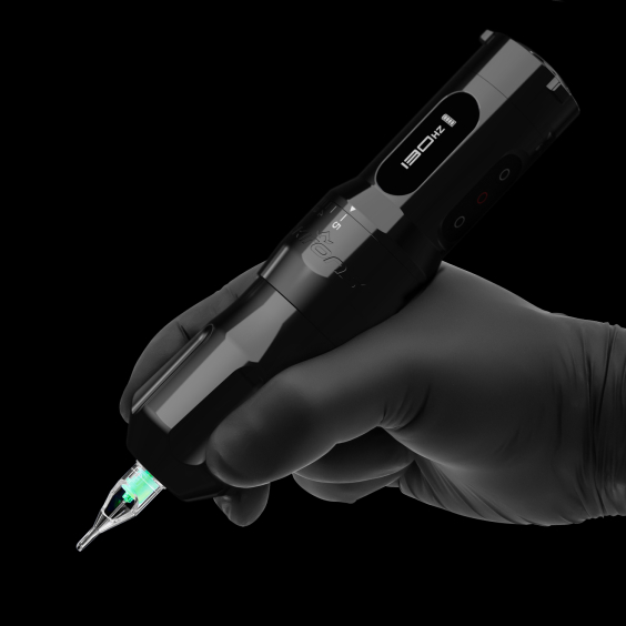 FK One Adjust - Tätowiermaschine mit einstellbarem Hub - Stealth