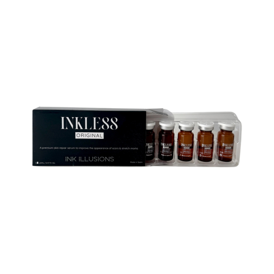 Packung mit 5 Ink Illusions Inkless Serum - 5 ml