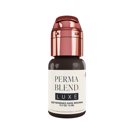 Perma Blend Luxe PMU Ink - Determined Dark Brown (Areola-Pigmente) 15ml