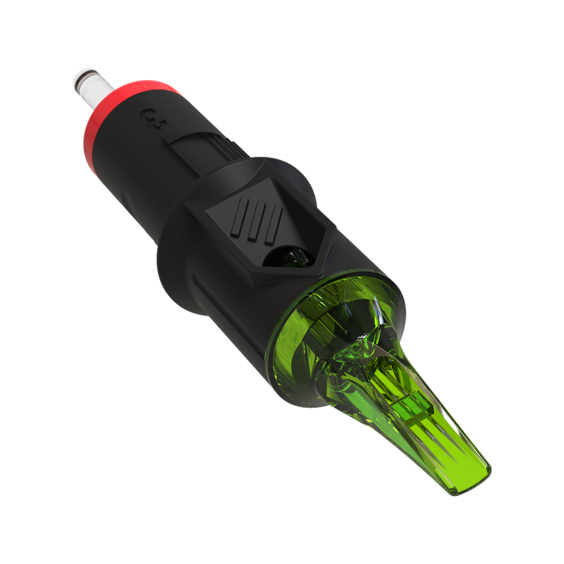Box mit 20 Metrix Signature Nadelmodulen - Whip Shader Long Taper