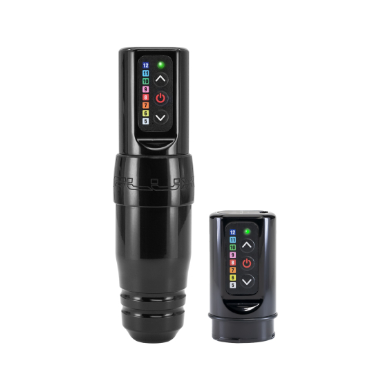 Microbeau Spektra Flux S Tattoo Machine with Additional PowerBolt - Stealth