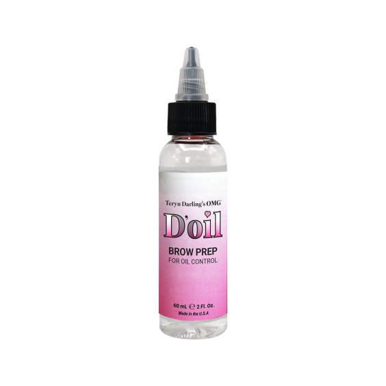 OMG D'oil - Öl zur Kontrolle von Talg und zur Pigmentvorbereitung vor der Behandlung für PMU-KünstlerInnen - 60 ml