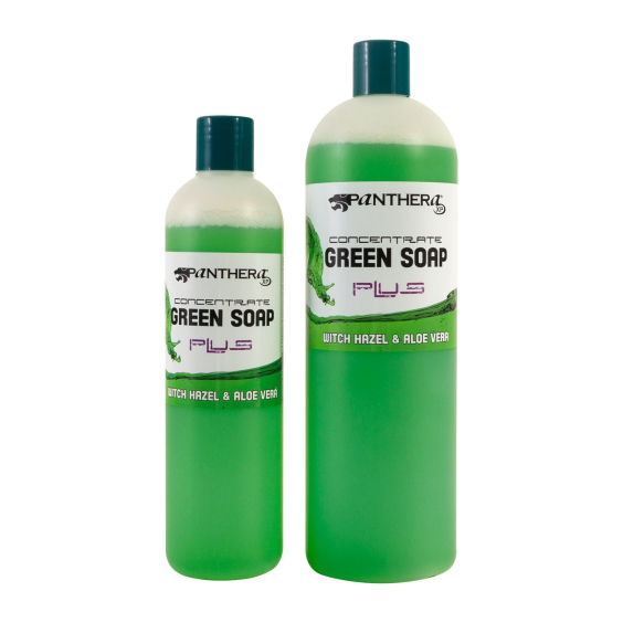 Panthera Grünes Seifenkonzentrat mit Hamamelis + Aloe Vera