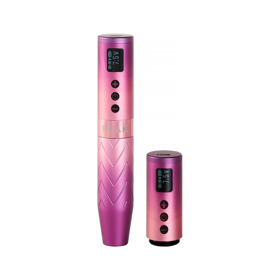 Peak Astra - Kabellose PMU-Maschine mit 2 Batterien - Rose Quartz