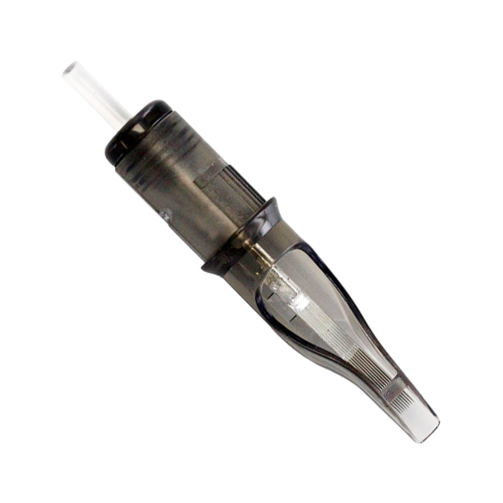 Box mit 20 Tortula Tattoo Nadelmodulen - Flat - Long Taper