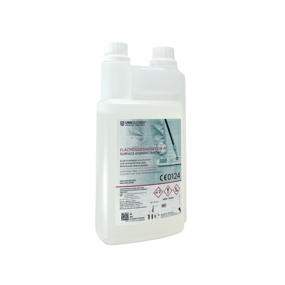 Unigloves Alkoholfreies Flächendesinfektionsmittel - Dosierflasche - 1L