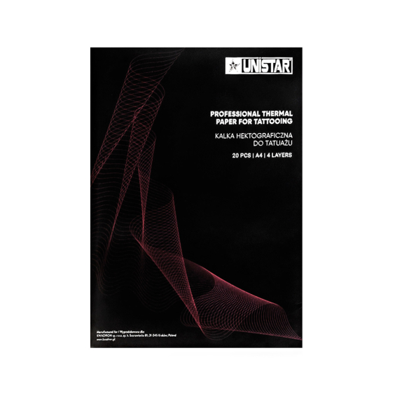 Box mit 20 UNISTAR® Professional Thermopapier - Magenta